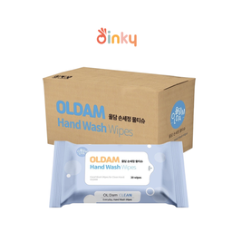 Oldam Sanitizing Hand Wipes (20pcs x 6pks)