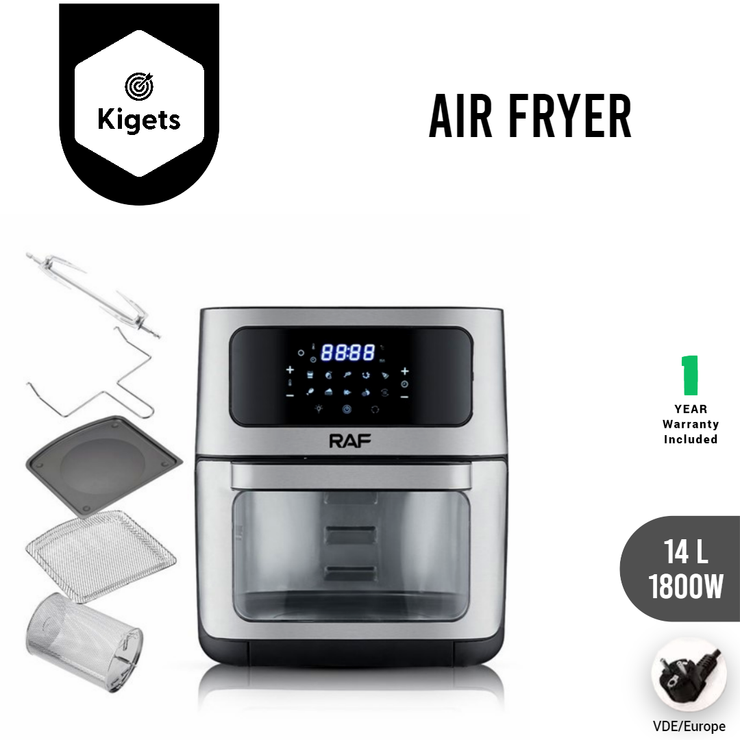 14L Digital Air Fryer With Rotisserie Function _2