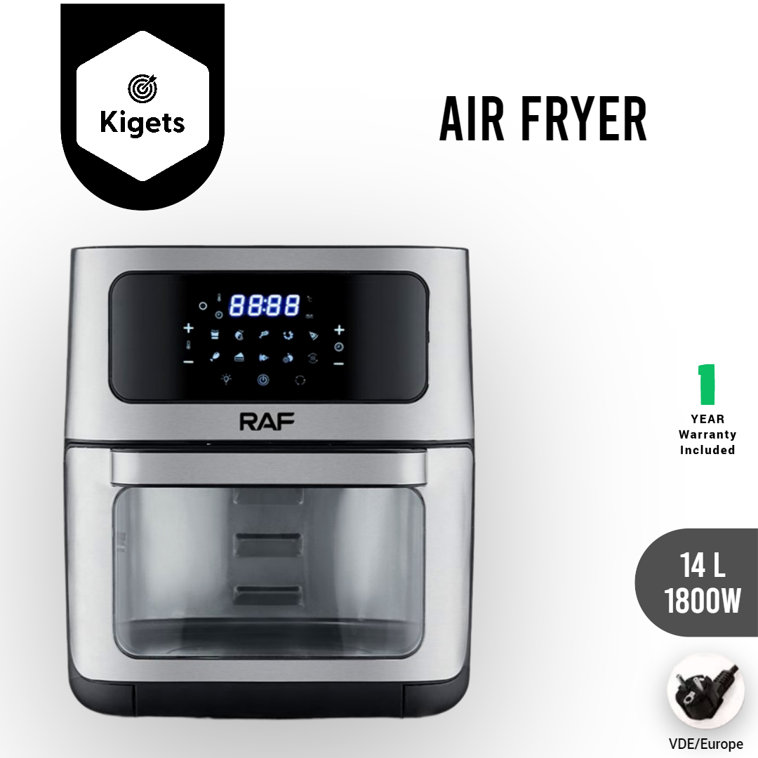 14L Digital Air Fryer With Rotisserie Function _5