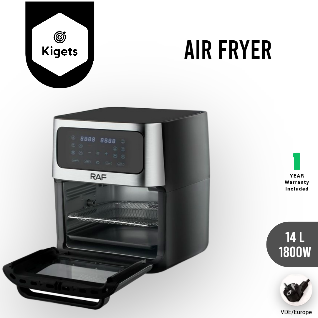 14L Digital Air Fryer With Rotisserie Function _4