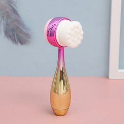 Double-Sided Silicone Facial Cleansing Brush