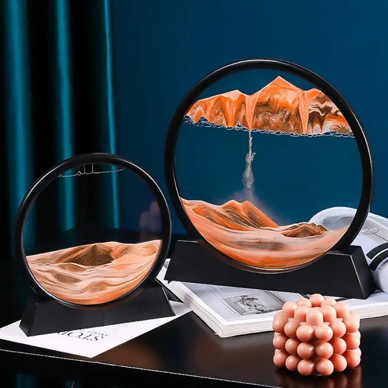 Sablier d’art 3D Décoratif _0