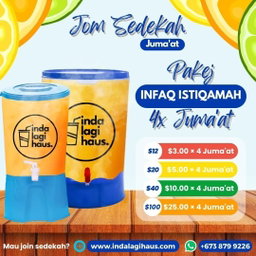 Pakej Infaq Berjema'ah [4 kali Juma'at]