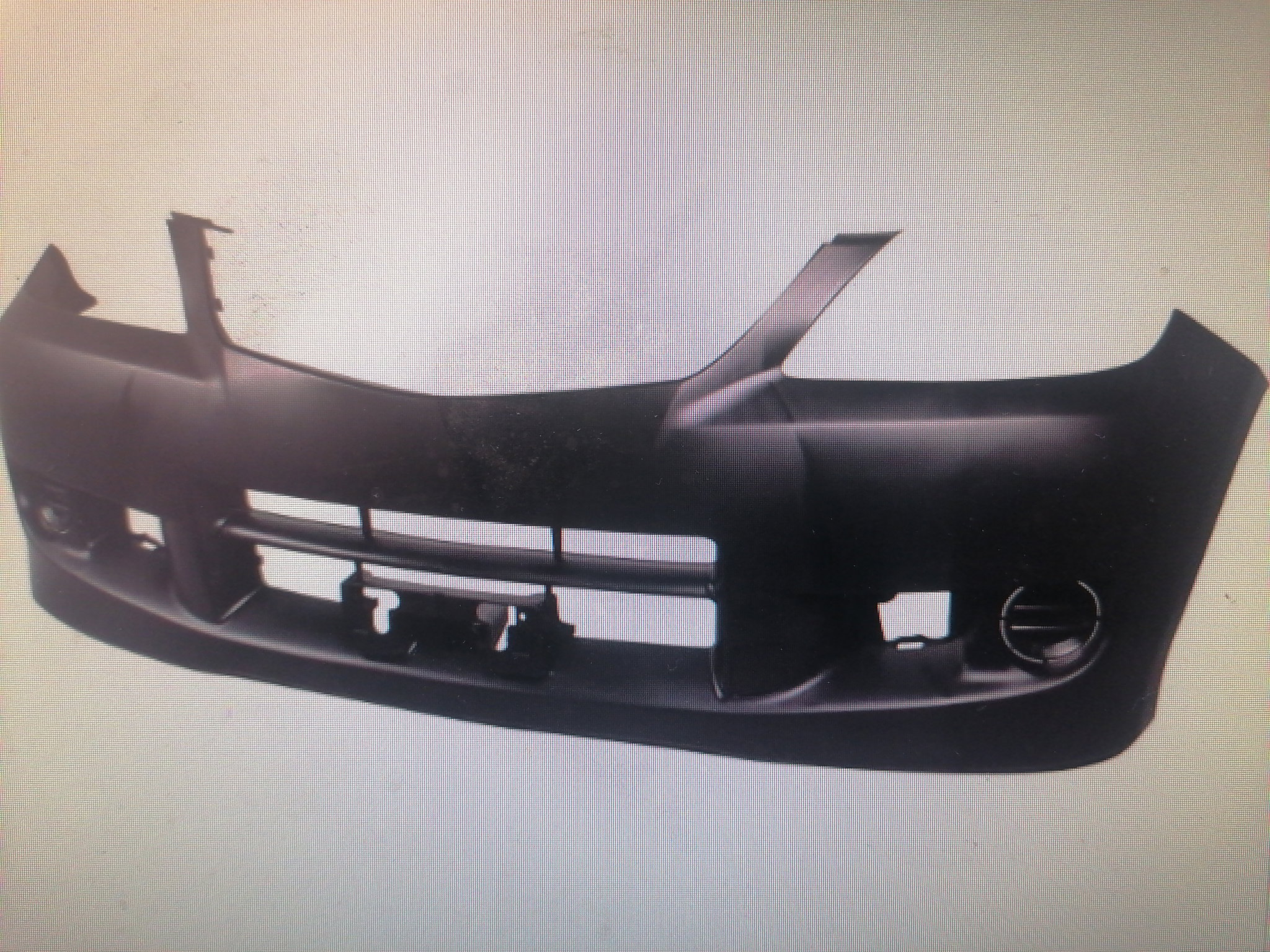 Toyota avanza 1 2008 front bumper _1