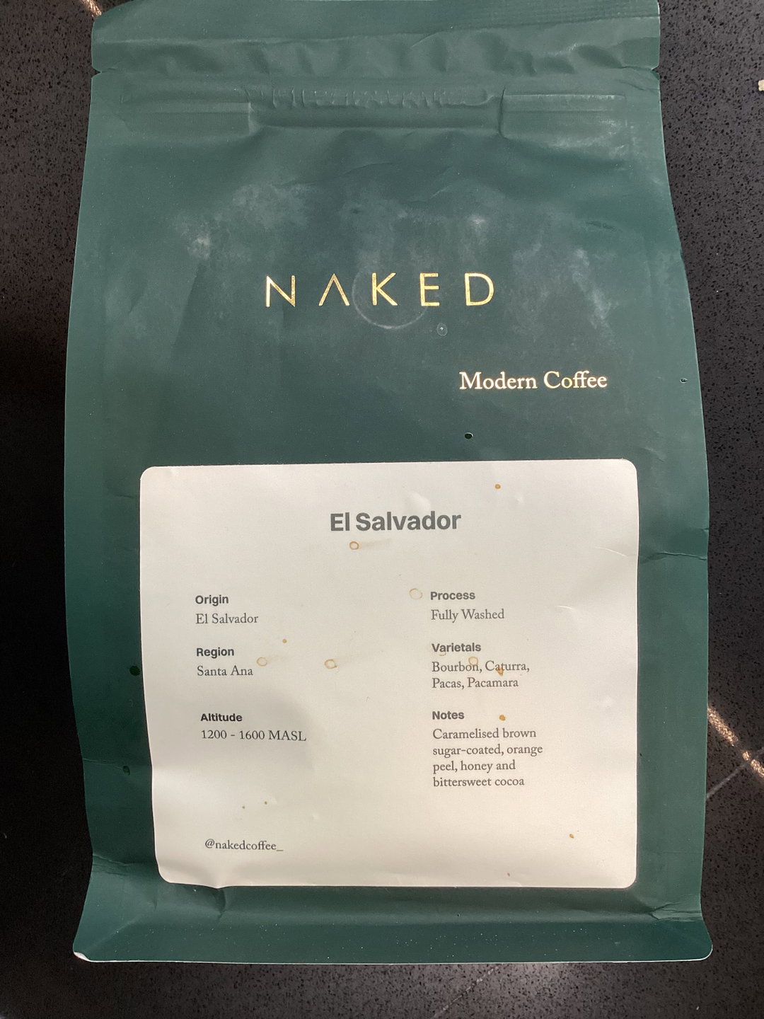  NAKED COFFEE BEANS 340G 