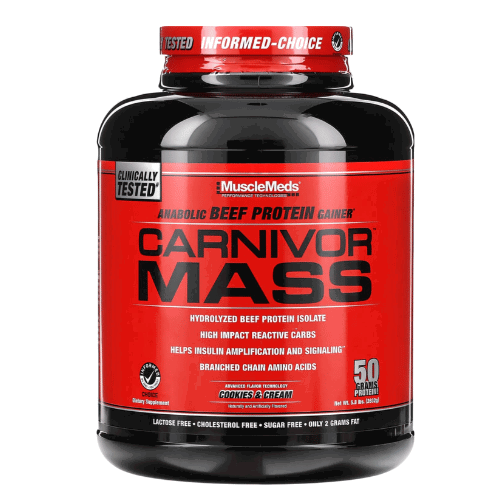 MUSCLEMEDS CARNIVOR MASS 6LBS COOKIES AND CREAM
