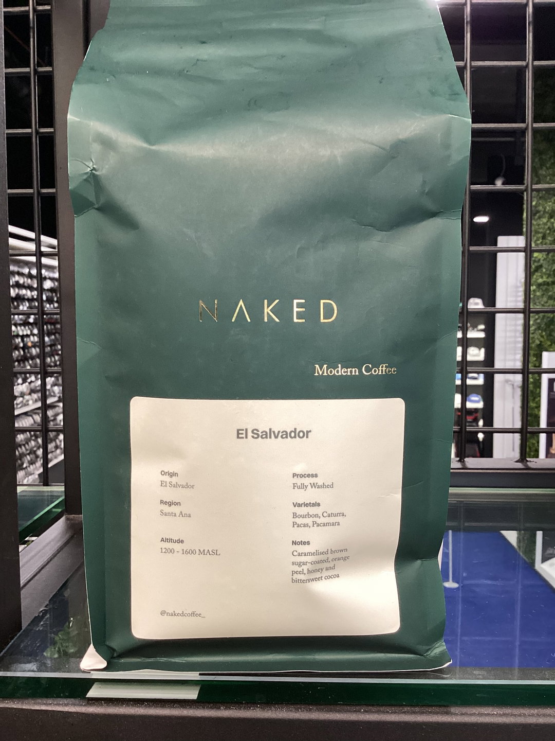 NAKED COFFEE BEANS 1kg 