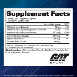 GAT SPORT LIVER CLEANSE 60 CAPSULES