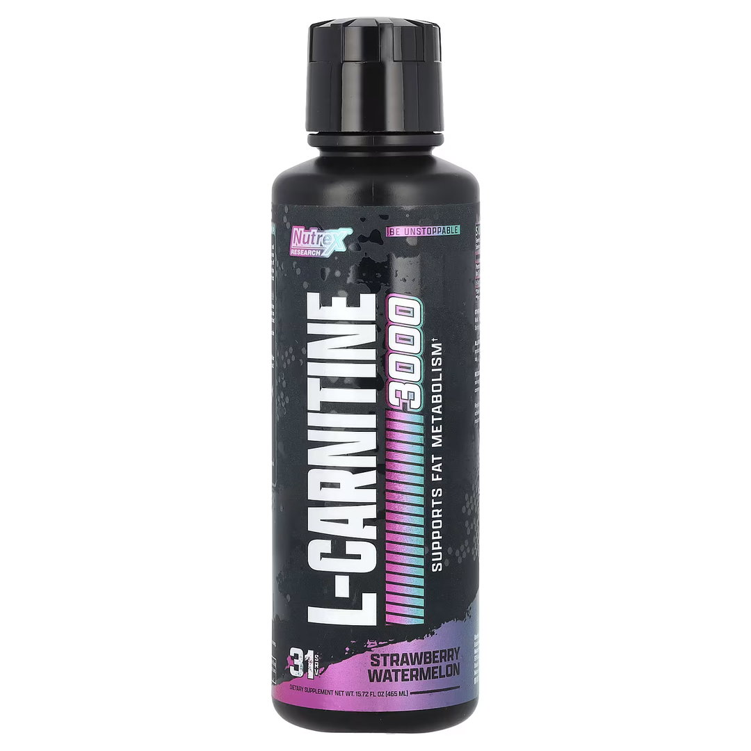 NUTREX L-CARNITINE 3000 31 SERV STRAWBERRY WATERM