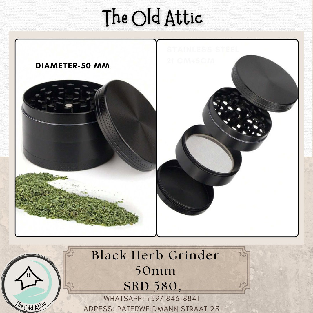 Black Herb Grinder