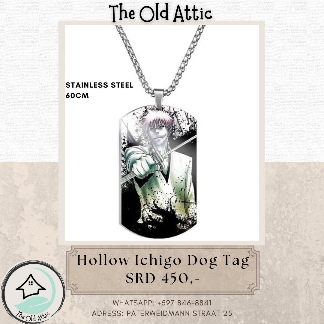 Hollow Ichigo Dog Tag