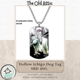 Hollow Ichigo Dog Tag
