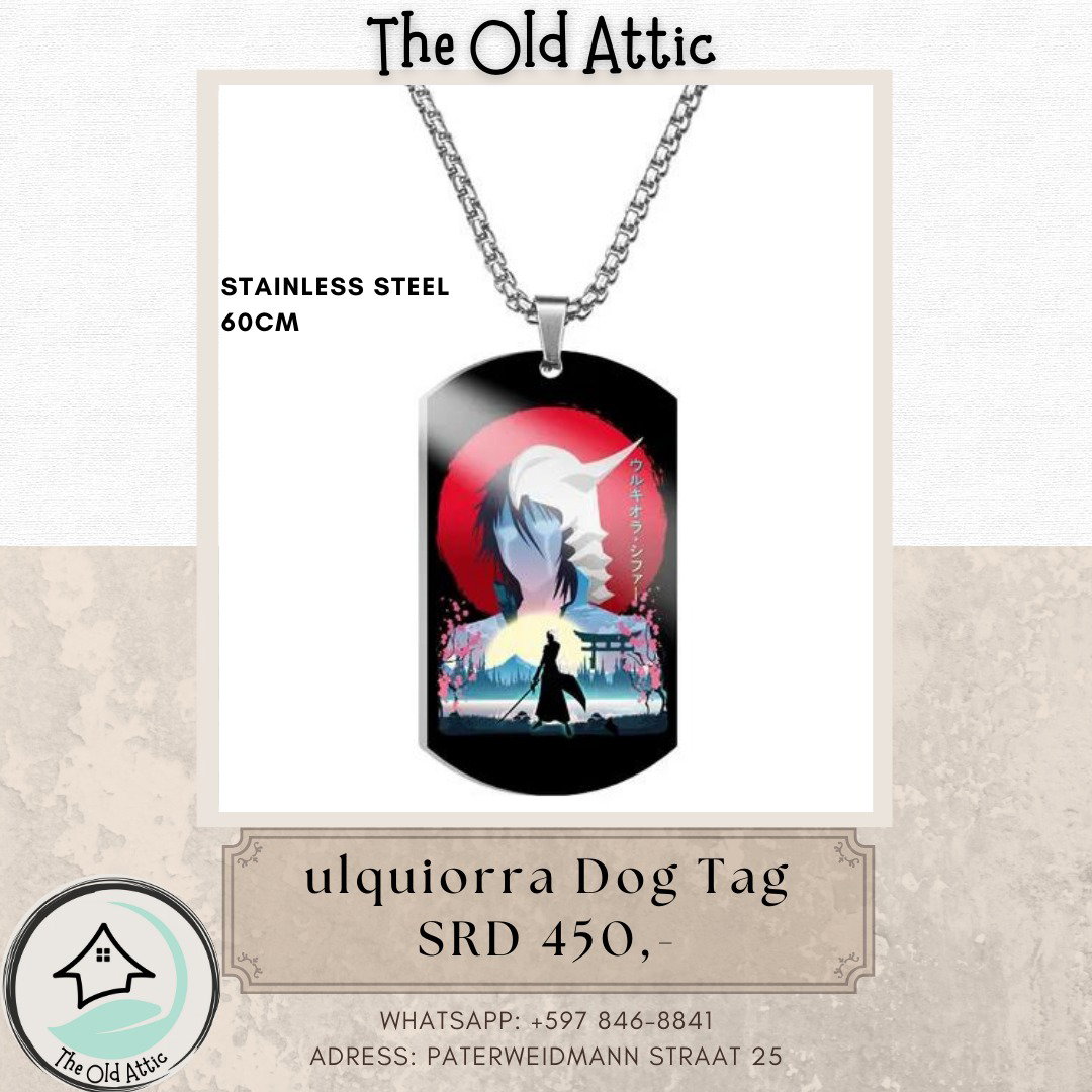 Ulquiorra Dog Tag