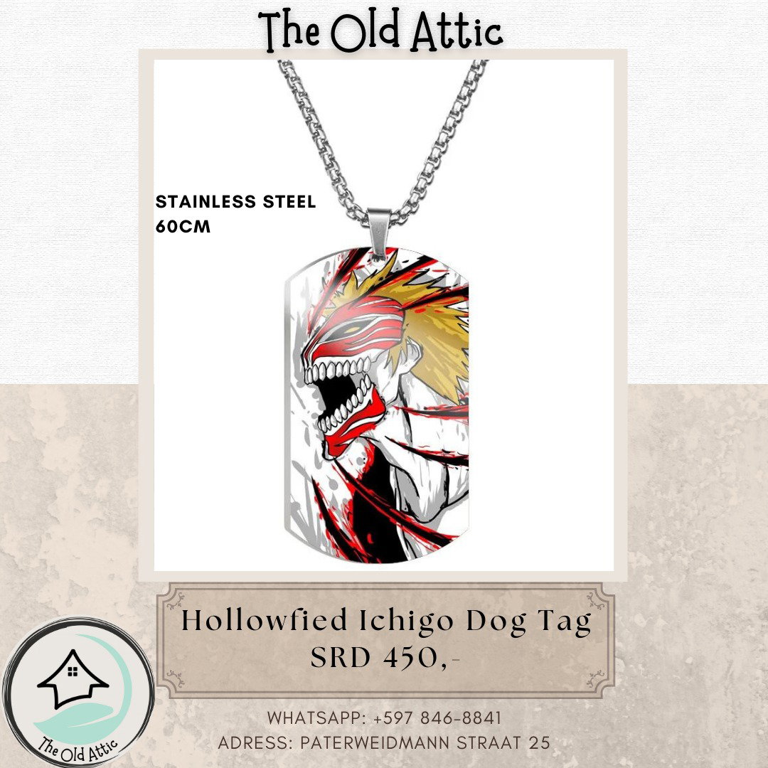 Hollowfied Ichigo Dog Tag