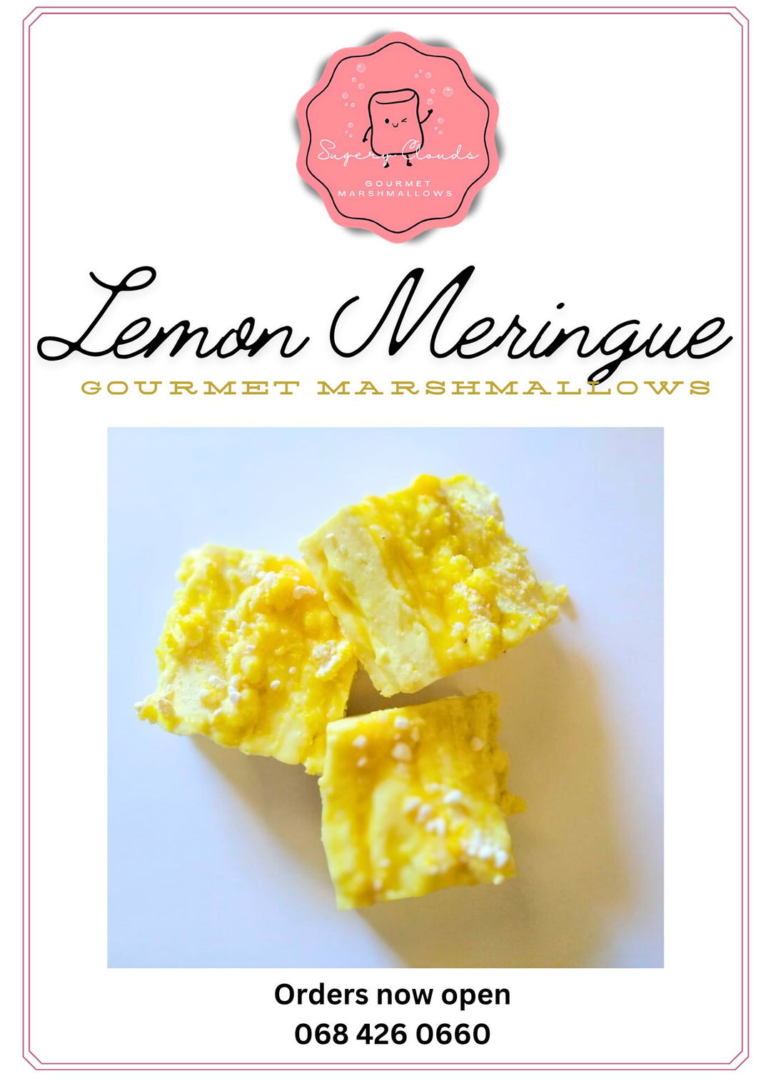 Lemon Meringue Bite size 150g