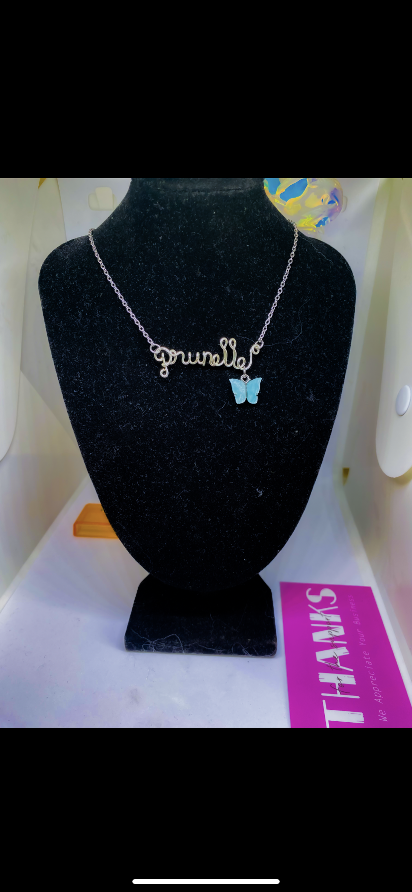 Collier personnalisé en fil de cuivre _6