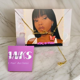 Collier personnalisé en fil de cuivre 