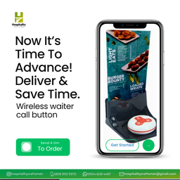 Call Button Menu Stand 