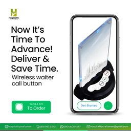Call Button Menu Stand 