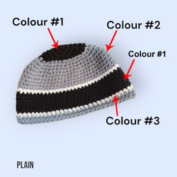 [PREORDER] Custom Classic Stripe Kopiah