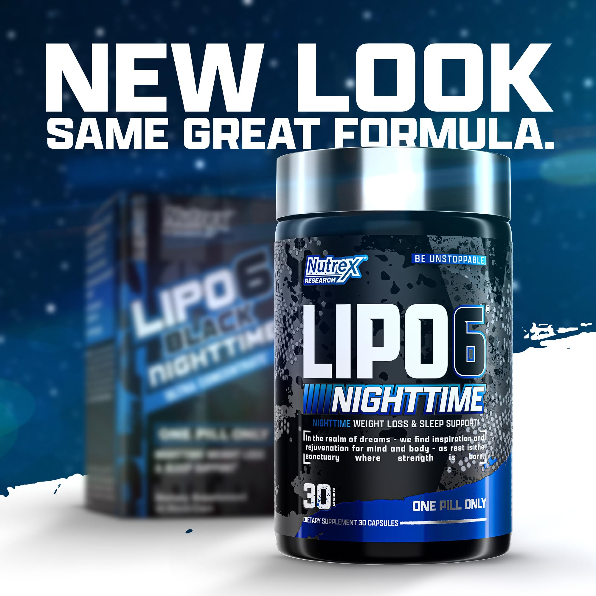 NUTREX LIPO-6 NIGHTTIME 30 CAPSULES_1