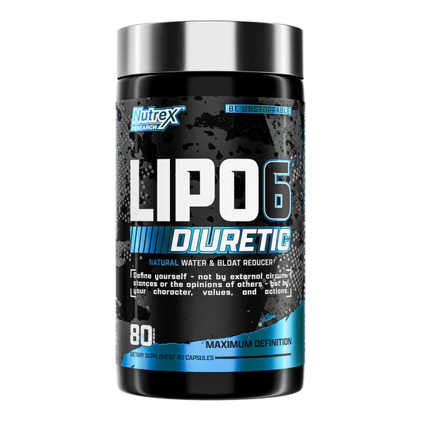 LIPO-6 BLACK DIURETIC 80 CAPSULES