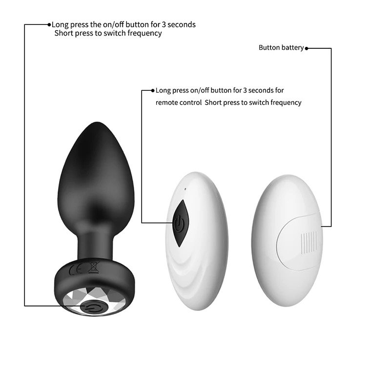 Telescopic Vibrating Butt Plug Anal Vibrator Wireless Remote Sex Toys for Women Ass Anal Dildo Prostate Massager Men Buttplug_3