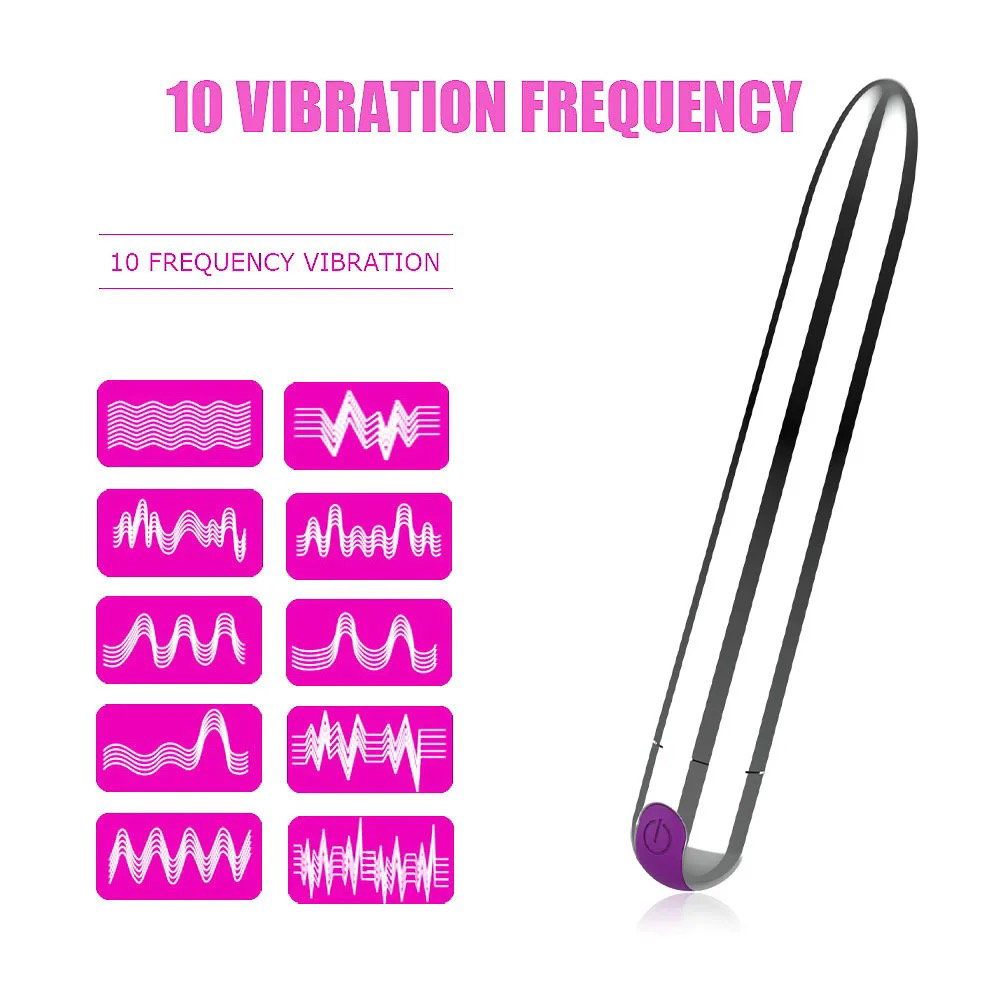 Bullet Vibrator Clitoral Stimulator Vagina G Spot Massager Masturbation USB Rechargeable Vibration Sex Toys For Women_1