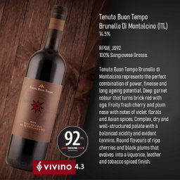 Tenuta Buon Tempo BRUNELLO Di Montalcino