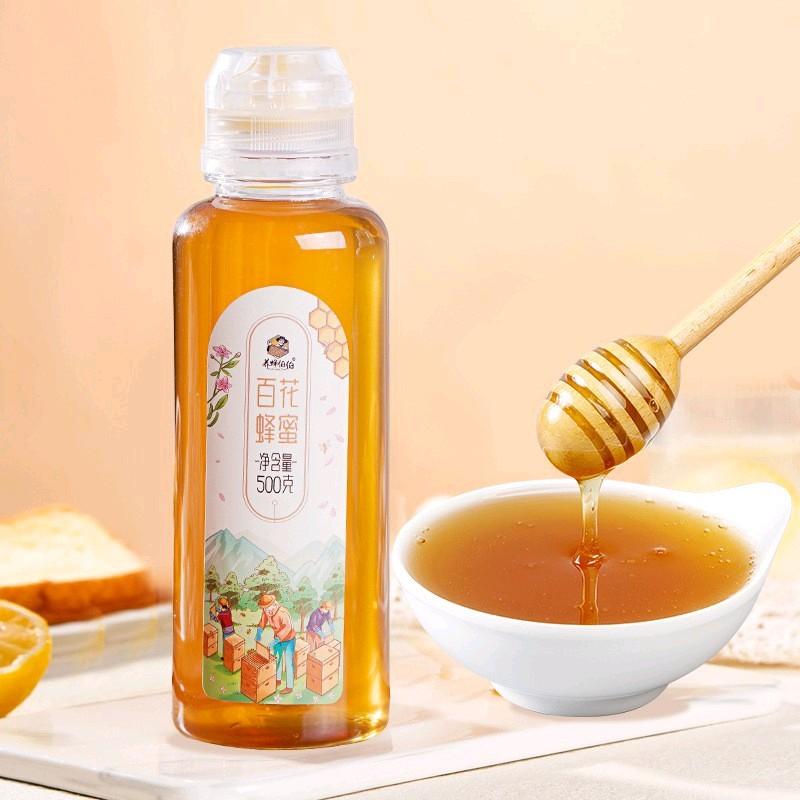 Pure Honey 500g Squeeze Bottle Prevent Spill and Leaks_2