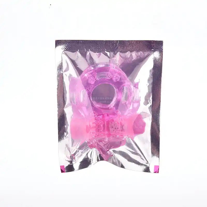 1PC Sex Toy Butterfly Vibrating Penis Cock Ring Premature Ejaculation Lock Collar Delay Party Erotic Toy Sex Products For Male_2