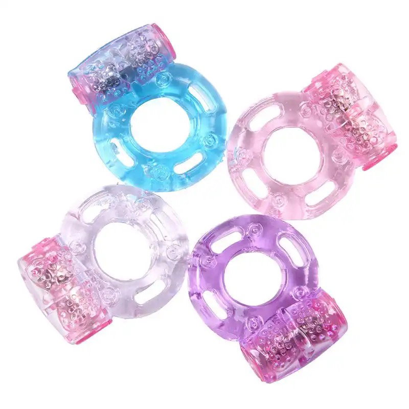 1PC Sex Toy Butterfly Vibrating Penis Cock Ring Premature Ejaculation Lock Collar Delay Party Erotic Toy Sex Products For Male_3