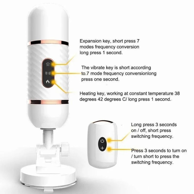 Penis Dildo Big Self-heating Vibrator Sex Toy Retractable Dildo Female Suction Cup Penis Remote Control Sex Machine_4