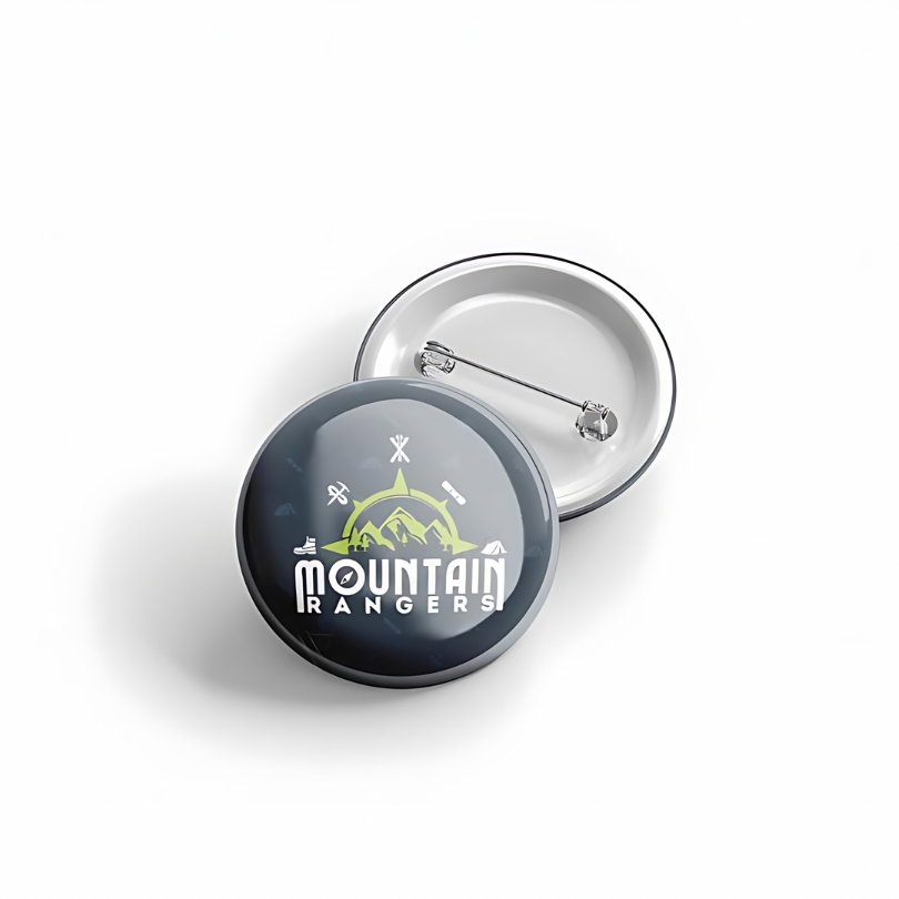 Mountain Rangers Pin Badge