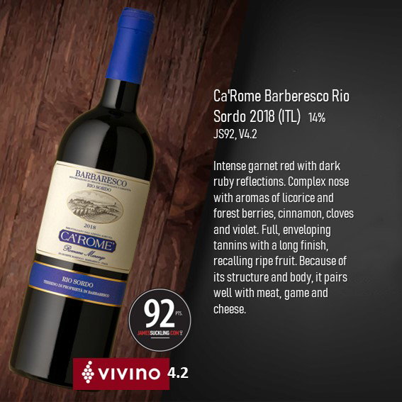 Ca'Rome BARBERESCO Rio Sordo 2018_0
