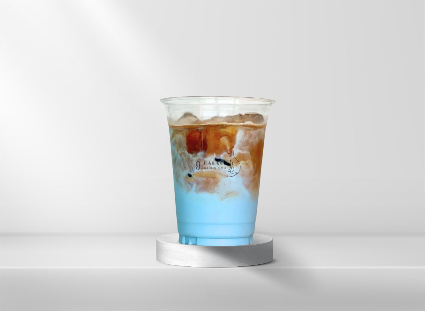 Sea Blue Cafe Latte (Iced)_0
