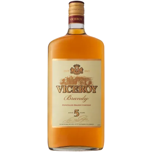 Viceroy 5 Year Old Potstill Brandy Bottle 750ml
