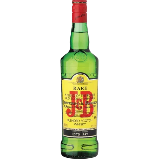 J&B Blended Scotch Whisky Bottle 750ml_0