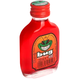 Bug Red Alcoholic Shooter Bottle 20ml