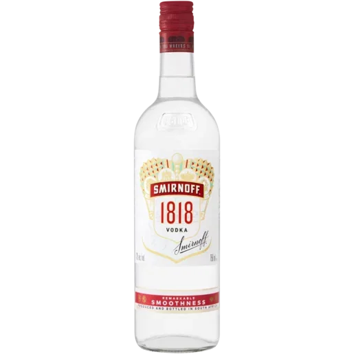 Smirnoff 1818 Vodka Bottle 750ml_0