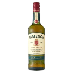 Jameson Irish Whiskey Bottle 750ml