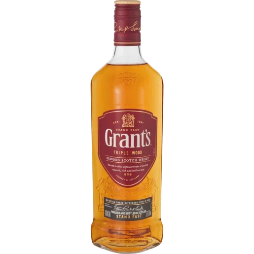 Grant's Triple Wood Blended Whisky Bottle 750ml