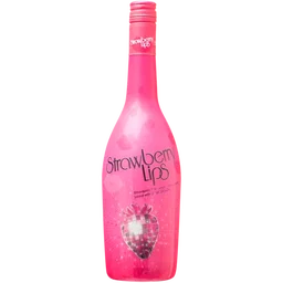 Strawberry Lips Cream Liqueur Bottle 750ml