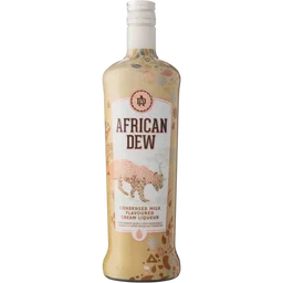African Dew Condensed Milk Flavoured Cream Liqueur Bottle 750ml