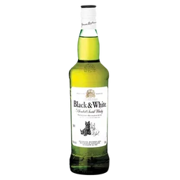 Black & White Blended Scotch Whisky Bottle 750ml