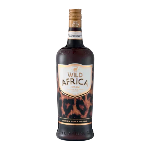 Wild Africa Cream Premium Liqueur Bottle 1L_0