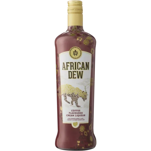 African Dew Coffee Flavoured Cream Liqueur Bottle 750ml_0