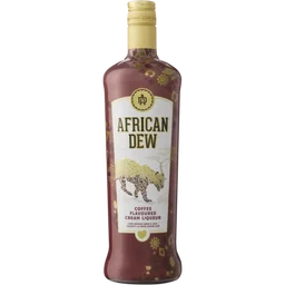 African Dew Coffee Flavoured Cream Liqueur Bottle 750ml