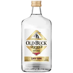 Old Buck Dry Gin Bottle 375ml