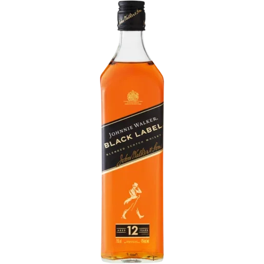 Johnnie Walker Black Label 12 Year Old Scotch Whisky Bottle 750ml_0